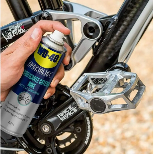 Vendita online WD40 lubrificante catena bike specialist 250ml 